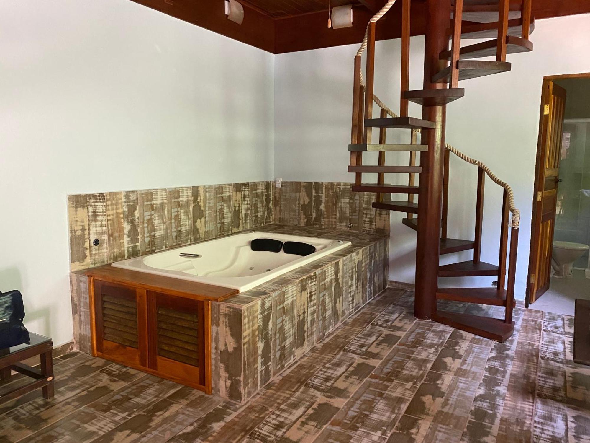 Deck Da Villa Pousada Ubatuba Exterior foto