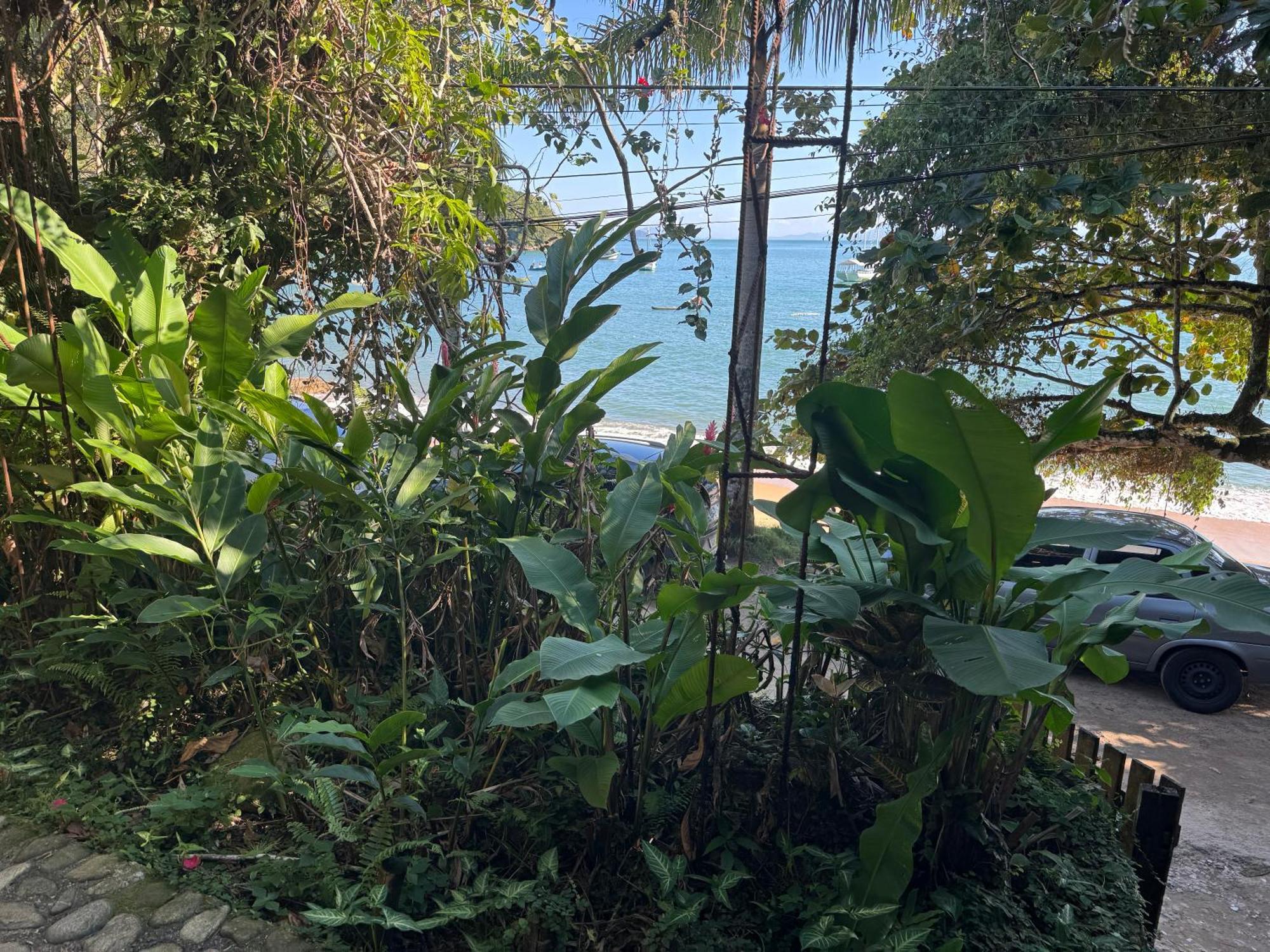 Deck Da Villa Pousada Ubatuba Exterior foto