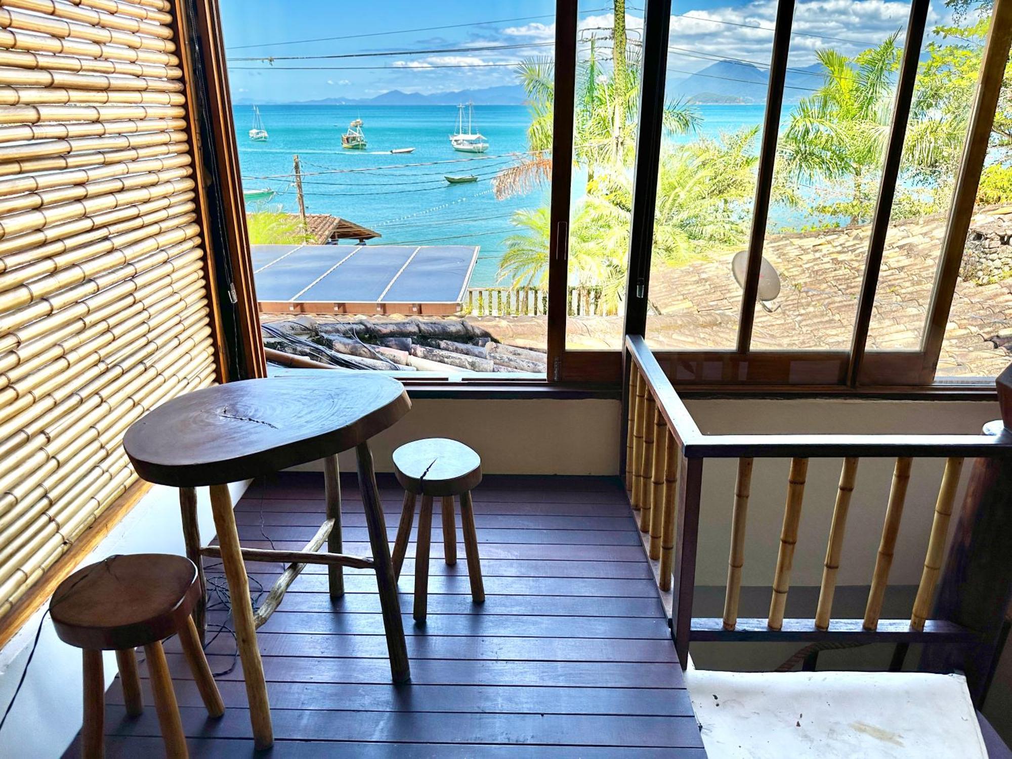 Deck Da Villa Pousada Ubatuba Exterior foto